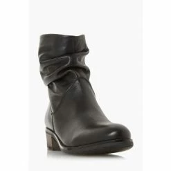 Alternative view of Dune London Pagerss Ruched Side Zip Ankle Boots