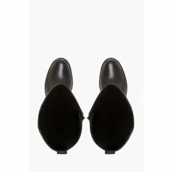 Dune London Torent T Black Buckled Knee High Boots -Dune London Sales unnamed file 2284