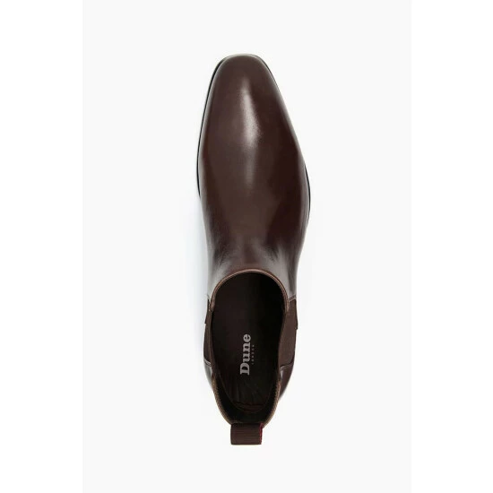 Dune London Mantle Chelsea Brown Boots 6 Dune London Mantle Chelsea Brown Boots - Image 4
