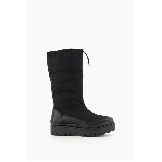 Dune London Black Remmie Padded Nylon Wedge Boots 9 Dune London Black Remmie Padded Nylon Wedge Boots - Image 7