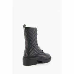 Dune London Paynter Quilt Detail Black Biker Boots -Dune London Sales unnamed file 2310