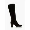 Dune London Black Titaneum Knee High Boots -Dune London Sales unnamed file 2314