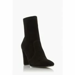Alternative view of Dune London Optical Stretch Sock Ankle Boots