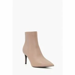 Alternative view of Dune London Natural Oliyah Pointed Ankle Boots