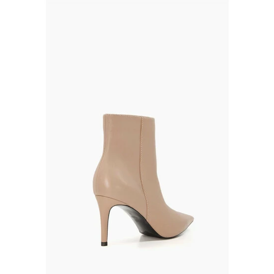 Dune London Natural Oliyah Pointed Ankle Boots 5 Dune London Natural Oliyah Pointed Ankle Boots - Image 3