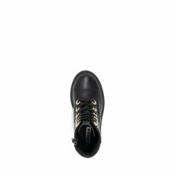Dune London Girls Embellished Quilted Leather Biker Black Boots -Dune London Sales unnamed file 2341
