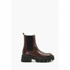 Dune London Pasto Tractor Sole Chelsea Brown Boots