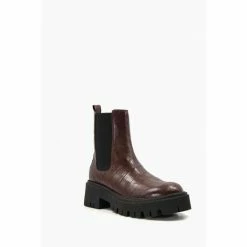Alternative view of Dune London Pasto Tractor Sole Chelsea Brown Boots