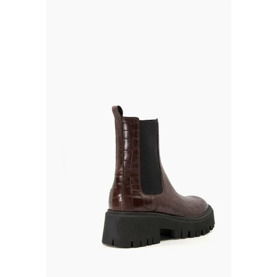 Dune London Pasto Tractor Sole Chelsea Brown Boots 5 Dune London Pasto Tractor Sole Chelsea Brown Boots - Image 3