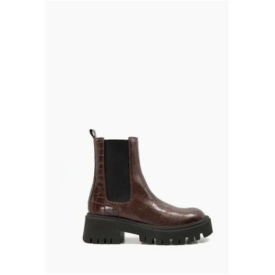 Dune London Pasto Tractor Sole Chelsea Brown Boots 6 Dune London Pasto Tractor Sole Chelsea Brown Boots - Image 4