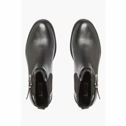Dune London Piros T Black Buckle Strap Ankle Boots -Dune London Sales unnamed file 2355