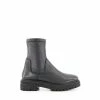 Dune London Black Putneys Heavy Outsole Stretch Boots
