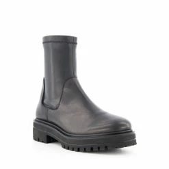 Alternative view of Dune London Black Putneys Heavy Outsole Stretch Boots
