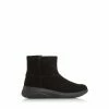 Dune London Comfort Black Faux Fur Lined Ankle Boots -Dune London Sales unnamed file 2363