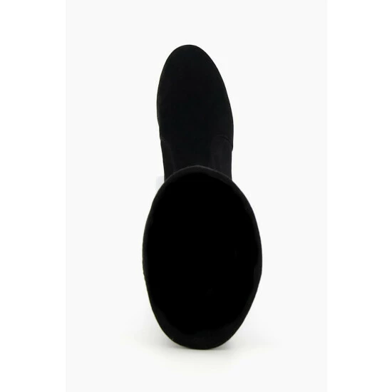 Dune London Black Stargazer Jewel Heel Stretch High Boots 6 Dune London Black Stargazer Jewel Heel Stretch High Boots - Image 4