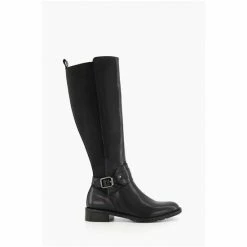 Dune London Treasury Harness Detail Black High Boots 13 Dune London Treasury Harness Detail Black High Boots -Dune London Sales unnamed file 2417