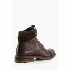 Dune London Brown Candor Toe Cap Worker Boots -Dune London Sales unnamed file 2426