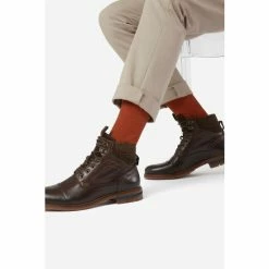 Dune London Brown Candor Toe Cap Worker Boots -Dune London Sales unnamed file 2428