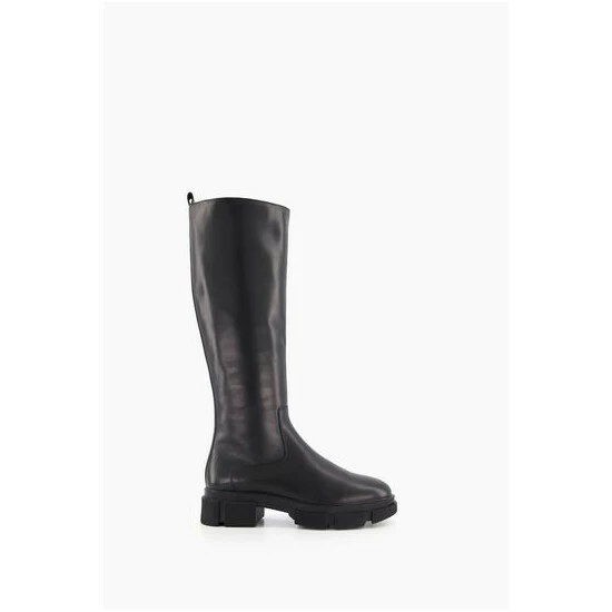 Dune London Black Tapioca High Leg Monster Sole Boots 8 Dune London Black Tapioca High Leg Monster Sole Boots - Image 6