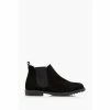 Dune London Pedal T Warm Lined Chelsea Black Boots