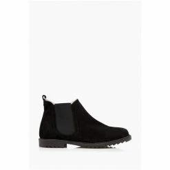 Dune London Pedal T Warm Lined Chelsea Black Boots -Dune London Sales unnamed file 2473