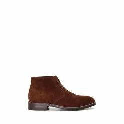 Dune London Maloney Brown Sole Suede Chukka Boots