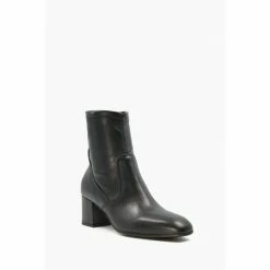 Alternative view of Dune London Olsen Soft Stretch Ankle Black Boots