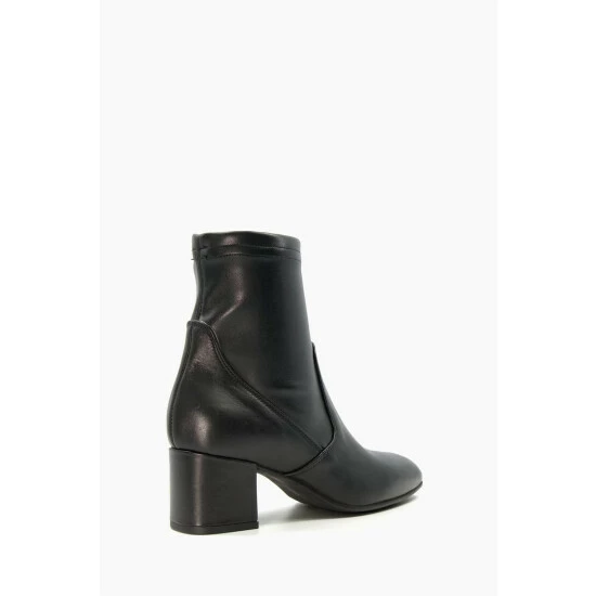 Dune London Olsen Soft Stretch Ankle Black Boots 5 Dune London Olsen Soft Stretch Ankle Black Boots - Image 3