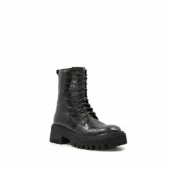 Alternative view of Dune London Black Play Tractor Sole Lace Up Shoes
