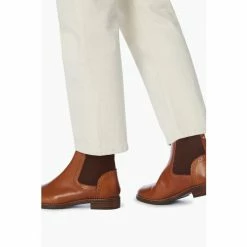 Dune London Quant Wide Fit Brogue Brown Chelsea Boots 12 Dune London Quant Wide Fit Brogue Brown Chelsea Boots -Dune London Sales unnamed file 2529