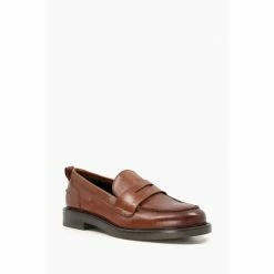 Alternative view of Dune London Geeno Tan Brown Classic Penny Loafers