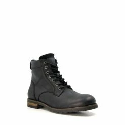 Alternative view of Dune London Cromford Plain Toe Stitch Black Deta Boots