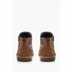 Dune London Brown Capitals Casual Zip Detail Lace Up Boots -Dune London Sales unnamed file 2545