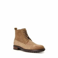 Alternative view of Dune London Natural Collared Toecap Lace Up Boots