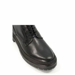 Dune London Coordinator Plain Toe Premium Bur Black Boots -Dune London Sales unnamed file 2569