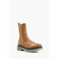 Alternative view of Dune London Palmz Heavy Outsole Brown Chelsea Boots
