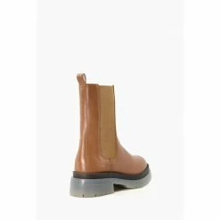Dune London Palmz Heavy Outsole Brown Chelsea Boots -Dune London Sales unnamed file 2584