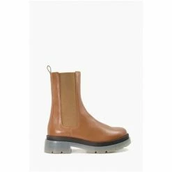 Dune London Palmz Heavy Outsole Brown Chelsea Boots -Dune London Sales unnamed file 2586