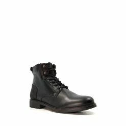 Alternative view of Dune London Cordials Plain Toe Inside Zip Black Boots