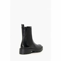 Dune London Black Picture Cleated Chelsea Boots -Dune London Sales unnamed file 2599