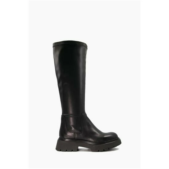 Dune London Black Tilt Flare Sole Knee High Boots 7 Dune London Black Tilt Flare Sole Knee High Boots - Image 5