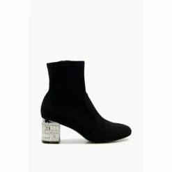 Dune London Optimal Jewel Heel Ankle Black Boots 10 Dune London Optimal Jewel Heel Ankle Black Boots -Dune London Sales unnamed file 2628