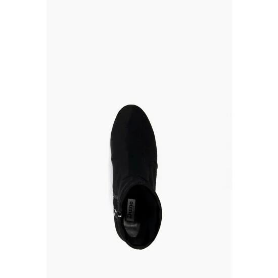 Dune London Optimal Jewel Heel Ankle Black Boots 7 Dune London Optimal Jewel Heel Ankle Black Boots - Image 5
