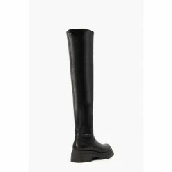 Dune London Taurus Over The Knee Stretch Black Boots -Dune London Sales unnamed file 2646