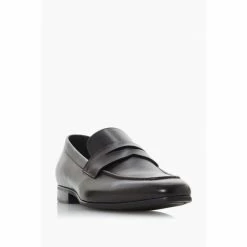 Alternative view of Dune London Black Server Saddle Loafers