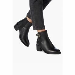 Dune London Black Poetic Buckle Block Heel Ankle Boots 12 Dune London Black Poetic Buckle Block Heel Ankle Boots -Dune London Sales unnamed file 2664