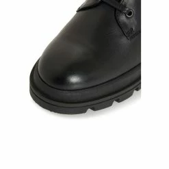 Dune London Parque T Black Chunky Outsole Lace-Up Ankle Boots -Dune London Sales unnamed file 2670