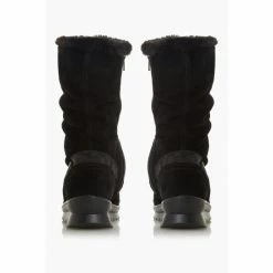 Dune London Black Suede Water Resistant Faux Fur Boots -Dune London Sales unnamed file 2701