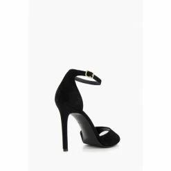 Alternative view of Dune London Black Misties 2 Part Barely There Sandals