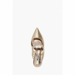 Dune London Gold Metalic Croatia Diamante Knot Court Shoes -Dune London Sales unnamed file 2738